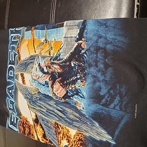 MEGADETH vintage authentic rock T-shirt from 2009 in very good condition